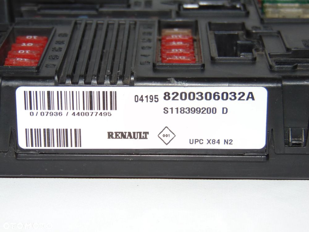 Moduł sterownik skrzynka UPC 8200306032A S118399200D Renault Megane Scenic 2 II 02-06r - 2