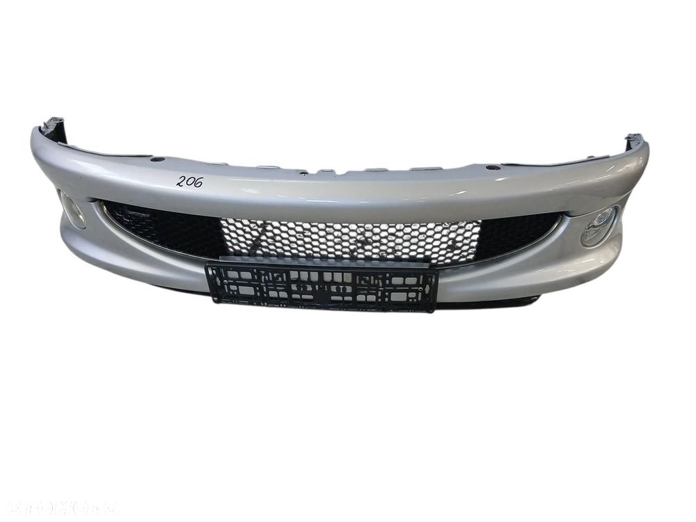 ZDERZAK PRZEDNI PRZÓD HALOGENY PEUGEOT 206 ZDERZAK PRZEDNI PRZÓD 206 - 1
