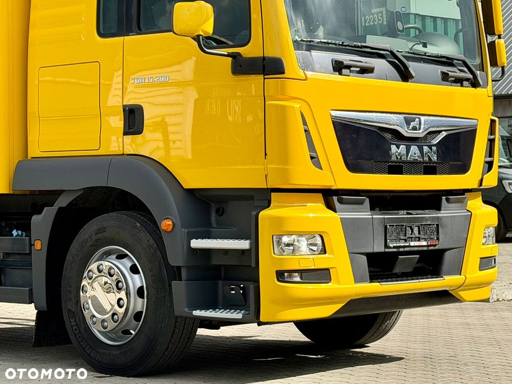 MAN TGM 15.290 / KONTENER / WINDA / 18 EUROPALET / 16 T DMC / AUTOMAT / EURO 6 / SYPIALKA / 2019 ROK - 10