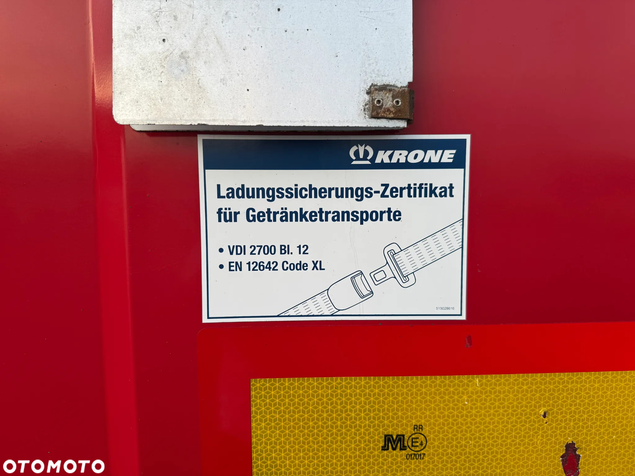 Krone FIRANKA STANDARD, XL, OS PODNOSZONA, KOSZ PALETOWY, 2023 R, SUPER STAN - 38