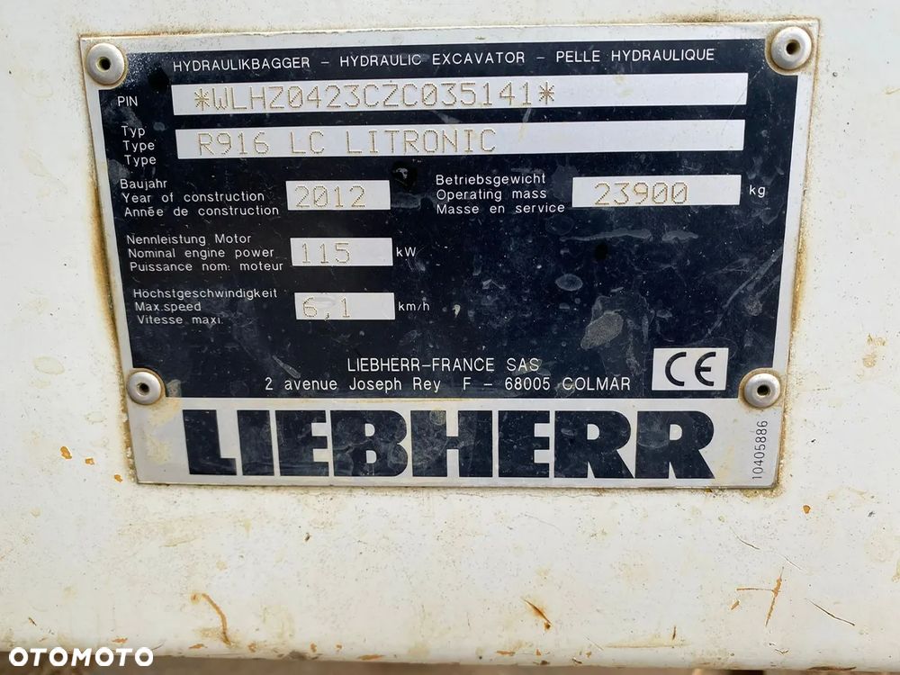 Liebherr R916 LC Litronic + 2 Łyżki - 36