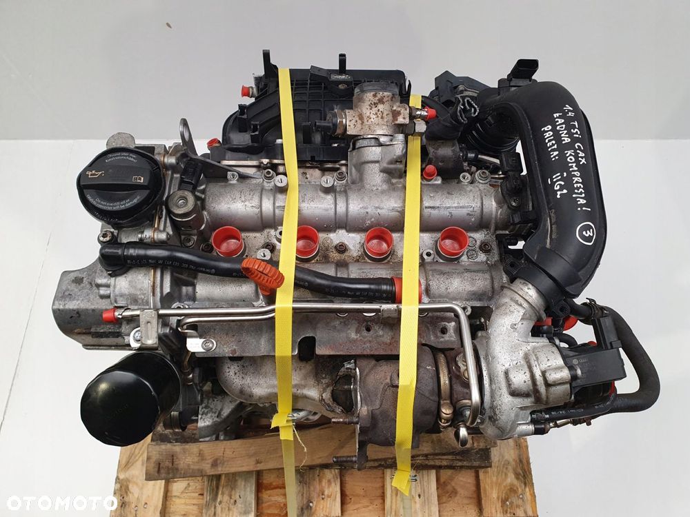 SILNIK KOMPLET Skoda Octavia II 1.4 TSI 122KM 141tyś CAX CAXA - 3