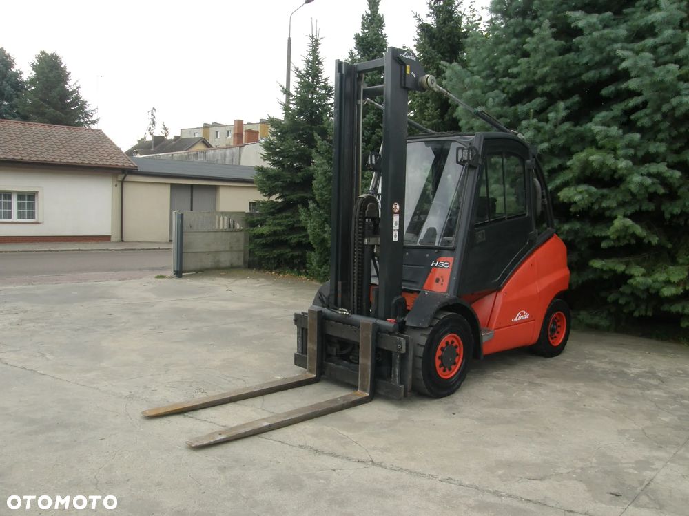 Linde H50D 2004 wolny skok kabina przesuw z Niemiec - 2