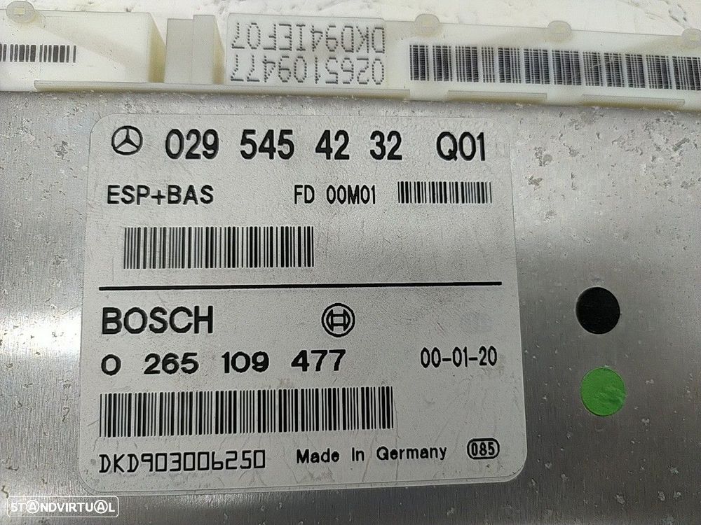 Modulo Electronico Mercedes-Benz A-Class (W168) - 5