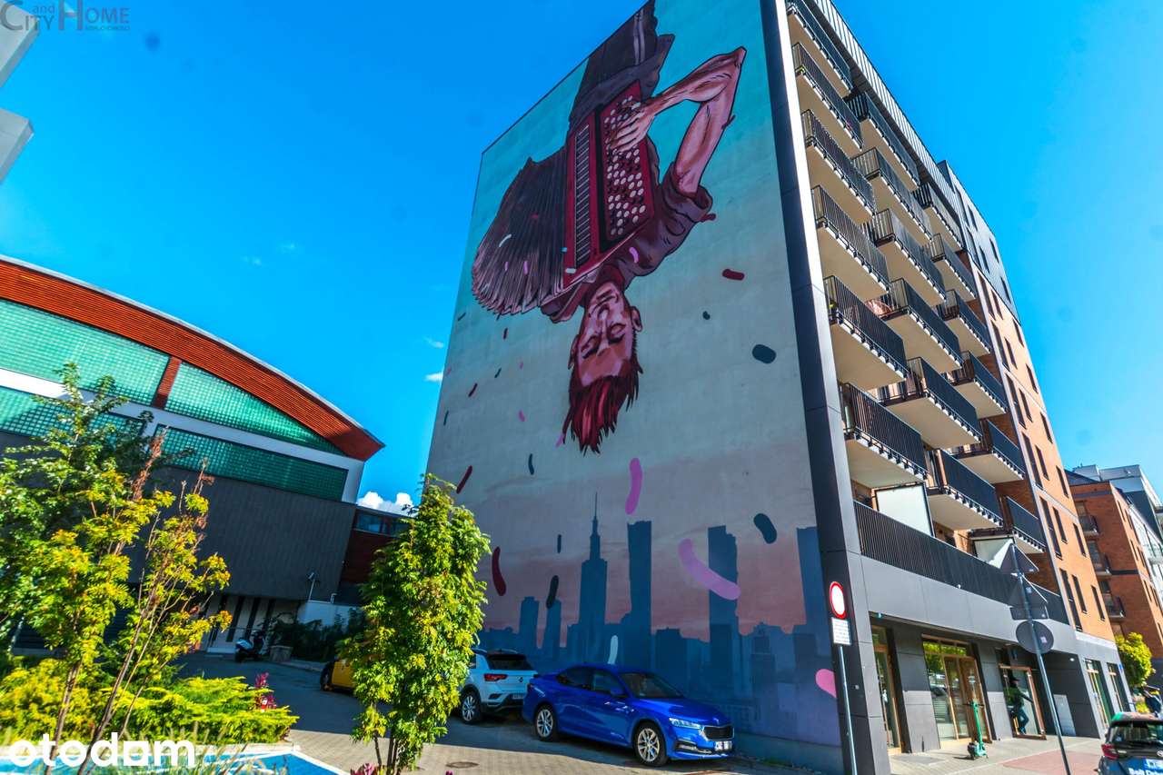 PORT PRASKI | APARTAMENT NA 7. PIĘTRZE | BASEN | BALKON | WIDOK NA WAR