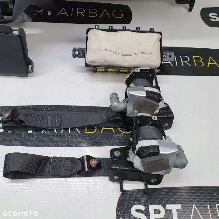 HYUNDAI IONIQ PRZED LIFT DESKA ROZDZIELCZA KONSOLA KOKPIT PULPIT PODUSZKI AIRBAG AIR BAG PASY KIT SET - 9