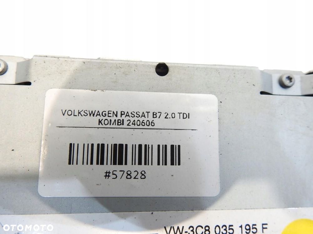RADIO CD VW PASSAT B7 3C8035195F 7640206360 - 4