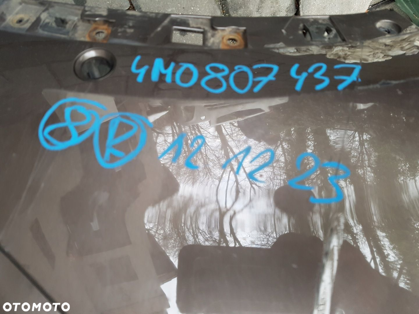 AUDI Q7 S-Line 17 zderzak przód 4M0807437 - 11