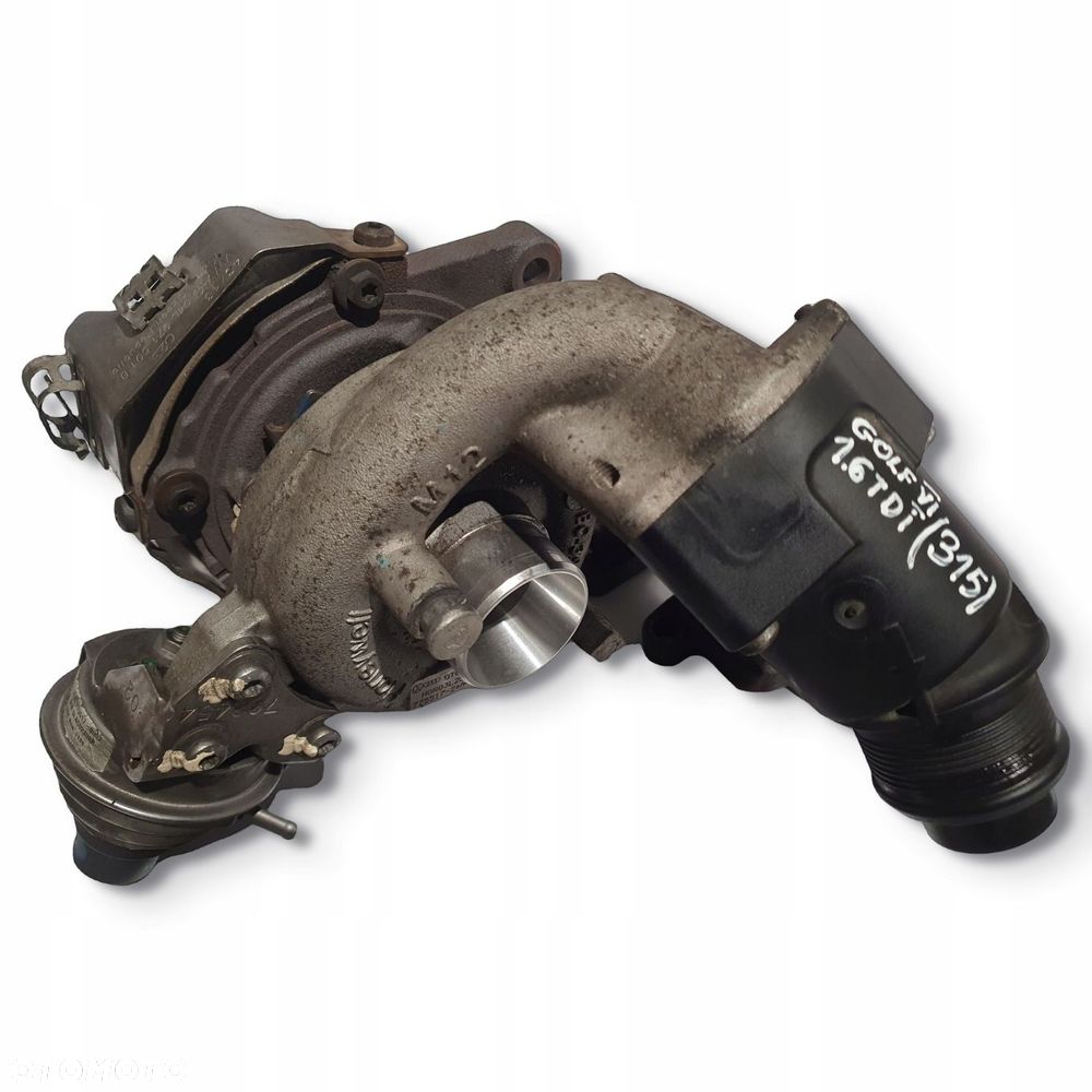 TURBOSPRĘŻARKA VW Golf VI A3 8P Octavia II 1.6 TDI turbo 03L253016T - 1