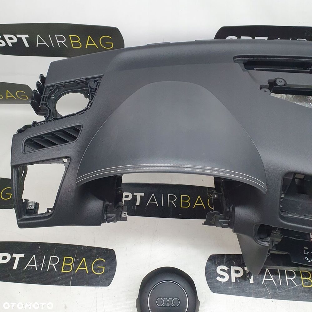 AUDI SQ 58R LIFT DESKA ROZDZIELCZA KONSOLA KOKPIT PULPIT PODUSZKI AIRBAG AIR BAG PASY KIT SET - 2