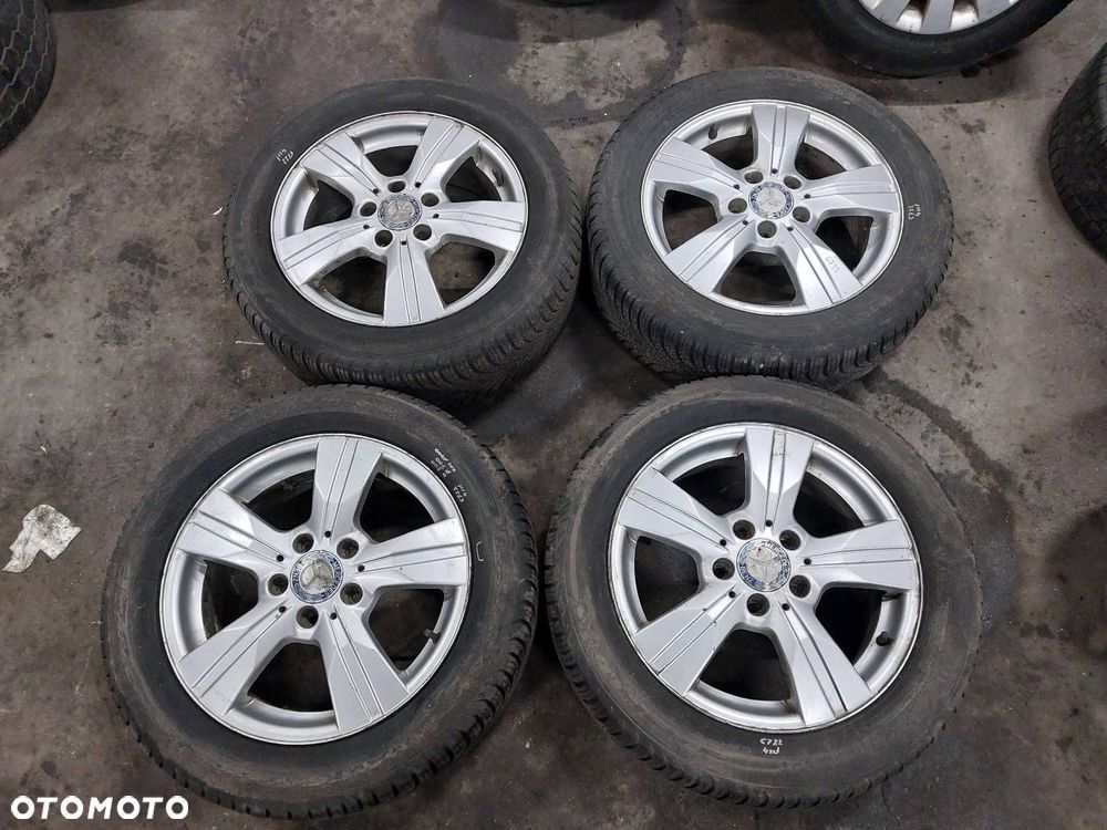 FELGI ALUMINIOWE 4 SZT MERCEDES 5x112 6Jx16 ET46 FI66,6 - 1