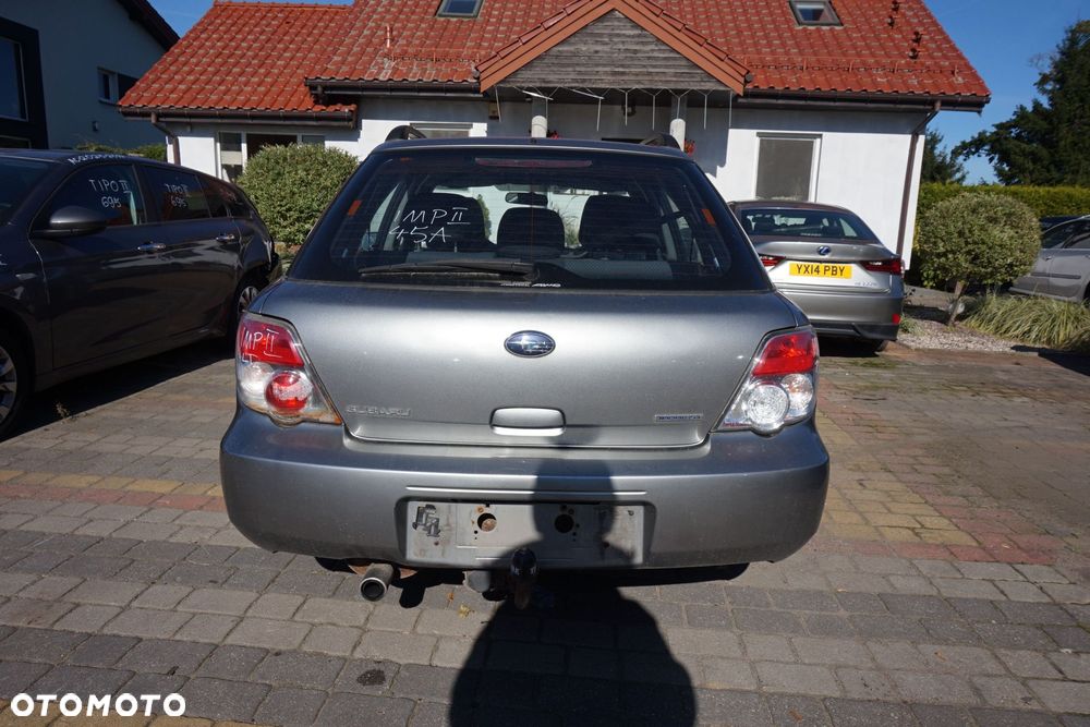 SUBARU IMPREZA II GD LIFT KOMBI 2006 45A 2.0 16V 0KM TY754XY7AA SZARY na części - 4