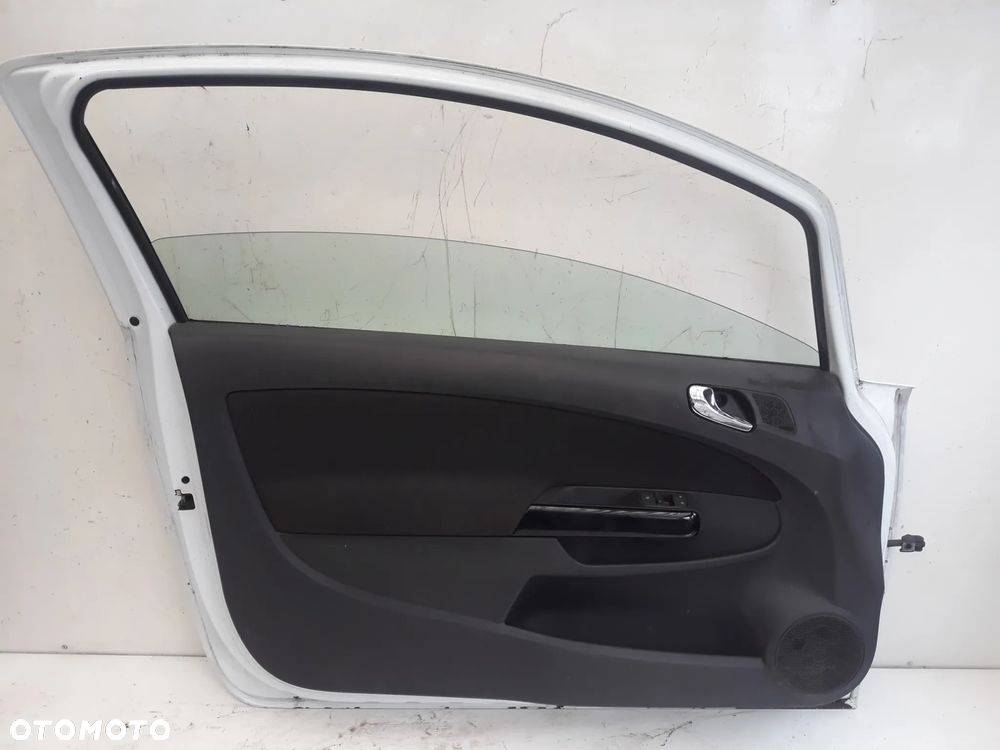 DRZWI LEWY PRZÓD OPEL CORSA D 2010r  HB 3D  KOLOR: Z474 - 5