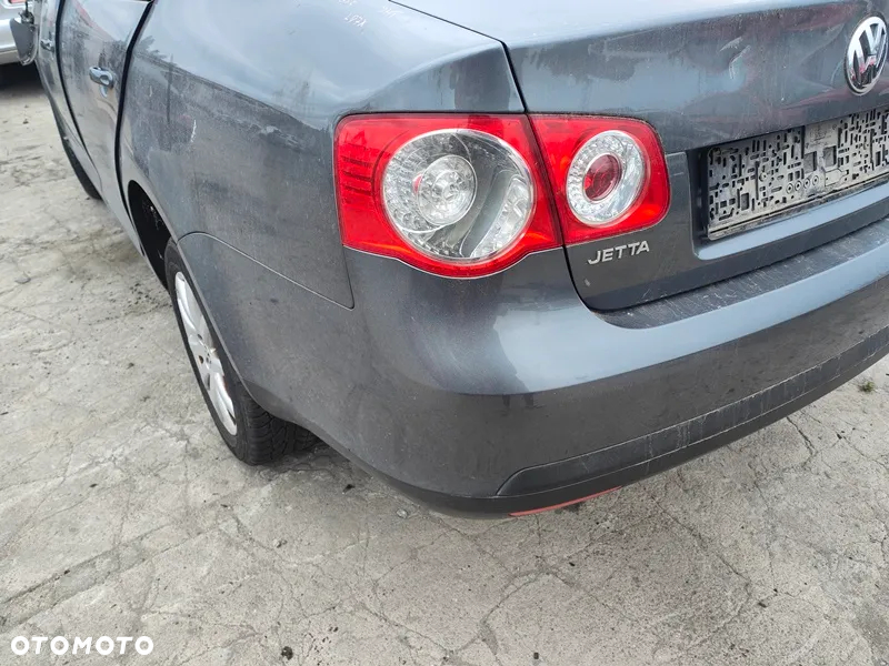 VW JETTA 09r ZDERZAK TYŁ TYLNY LD7X - 2