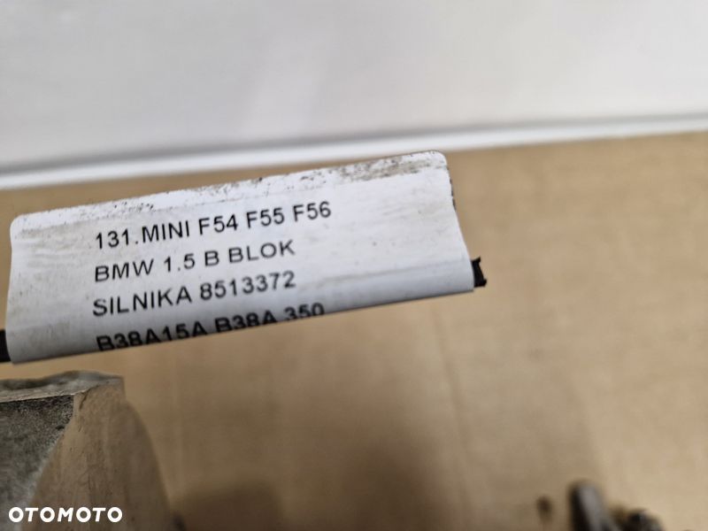 mini f54 f55 f56 bmw 1.5 b blok silnika 8513372 b38a15a b38a - 8