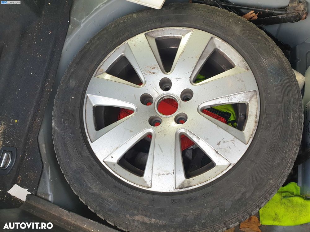 Roata Rezerva Aliaj 225 55 16 R16 7,5Jx16 5x112 Volkswagen Golf 5 2004 - 2008 [K1916] - 2