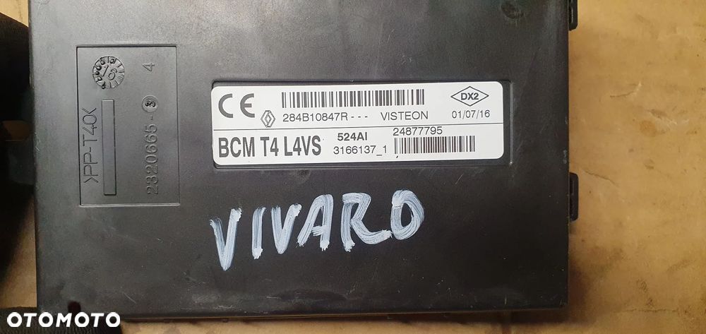 Moduł sterownik BCM Opel Vivaro B Trafic III 284B10847R - 5