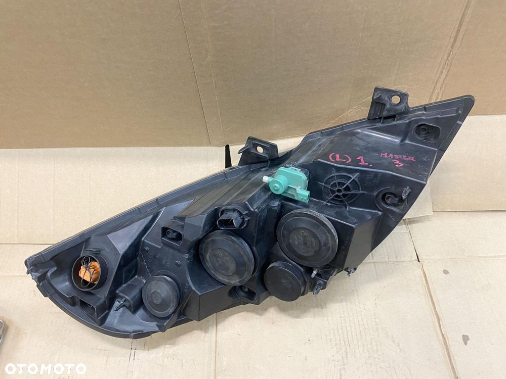 RENAULT MASTER 3 10- LAMPA REFLEKTOR PRZEDNI LEWY ORYGINALNY - 5