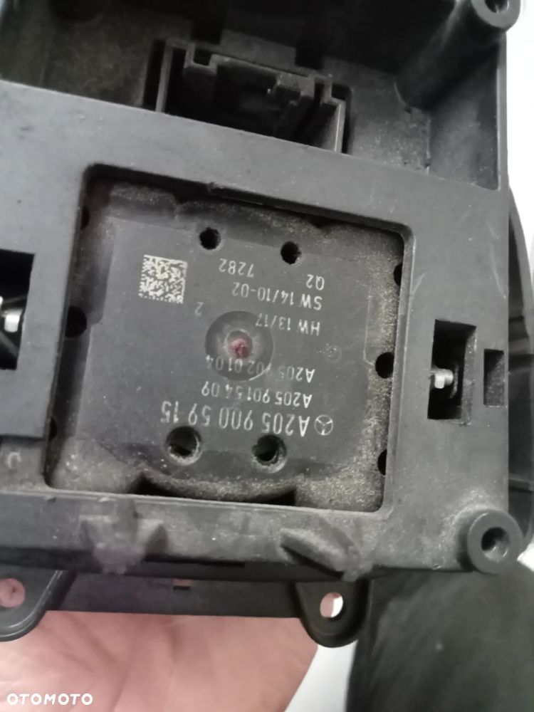 panel pokrętło kontroler mercedes a2059005915 - 2