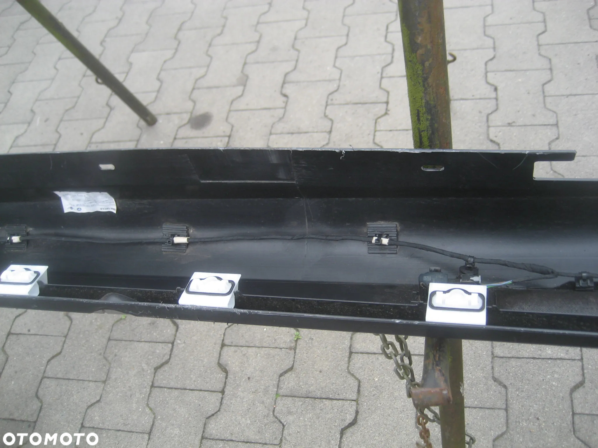 bmw 7 g70 listwa progowa lewa pdc chrom 4a09b17 - 10