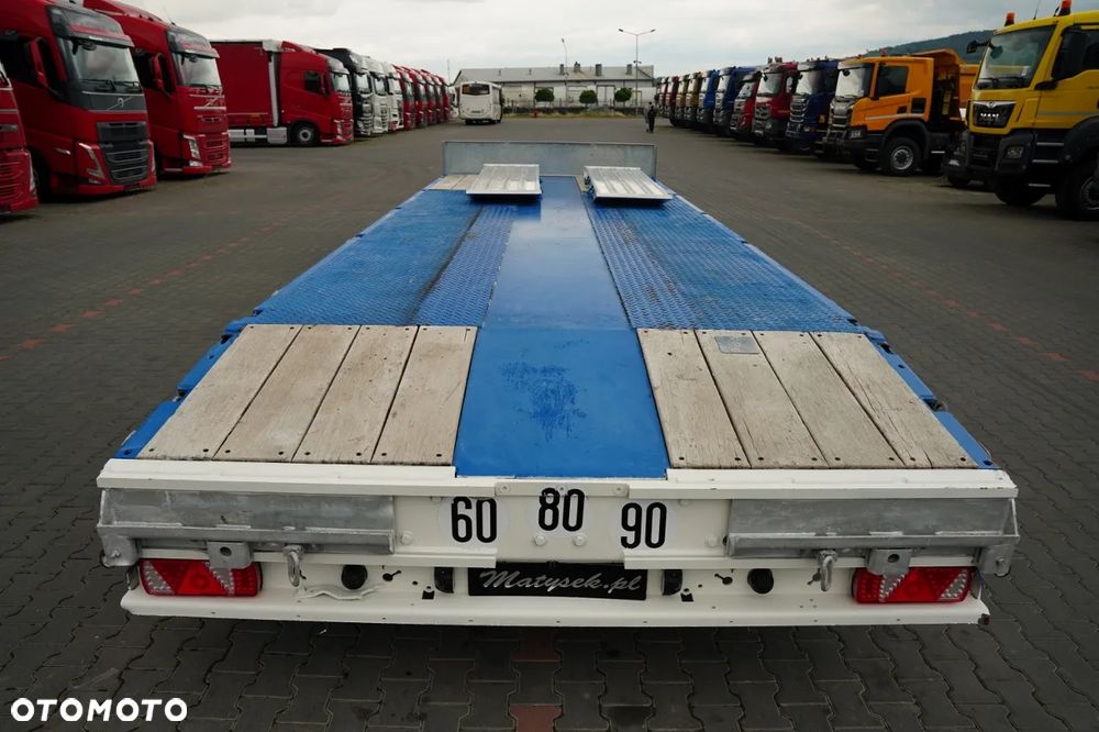 Faymonville MAXTRAILER PRZYCZEPA LAWETA  7,5 M / POSZERZANA / DMC: 26 TON  / OŚ SKRETNA / - 16