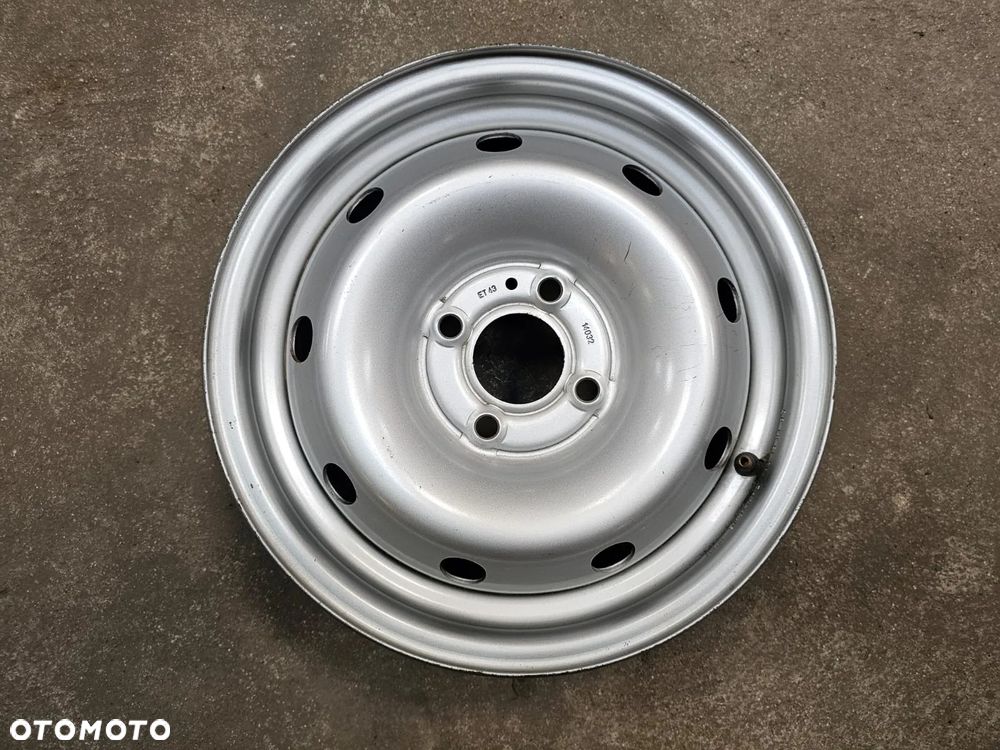 (V19) Felga stalowa 14'' Dacia Logan Spring Renault Megane Clio Thalia Kangoo Modus / 5,5Jx14 ET43 4x100 - 1