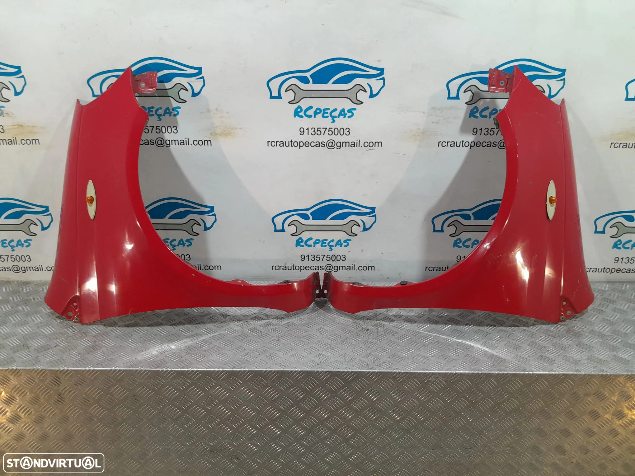 FRENTE COMPLETA TOYOTA YARIS P1 FASE 2 II FACELIFT CAPOT PARACHOQUES GUARDA-LAMAS OTICAS FRENTE FIBRA REFORÇO - 11