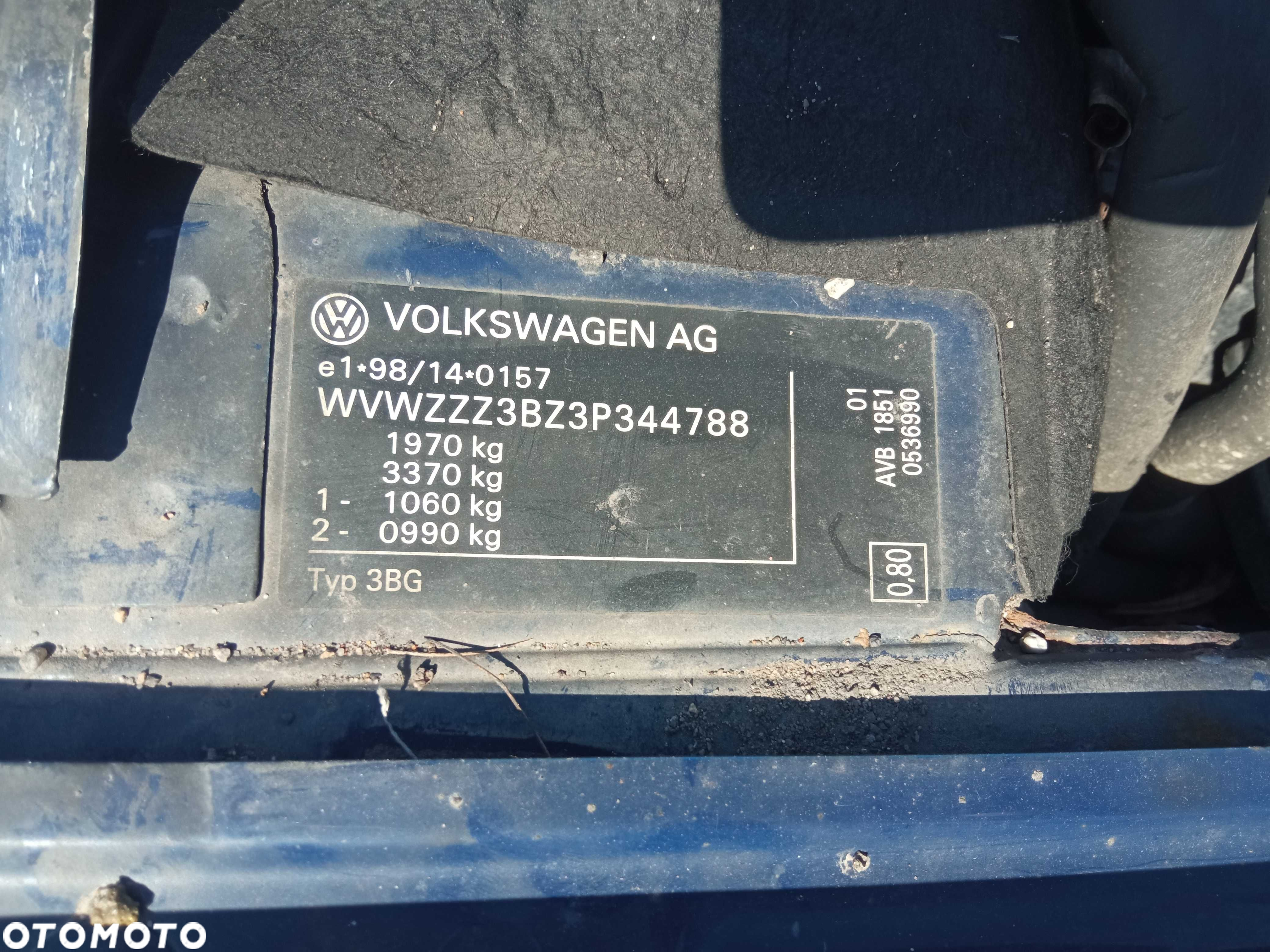 VW Passat B5 1.9 TDI AVB *na czesci* - 6