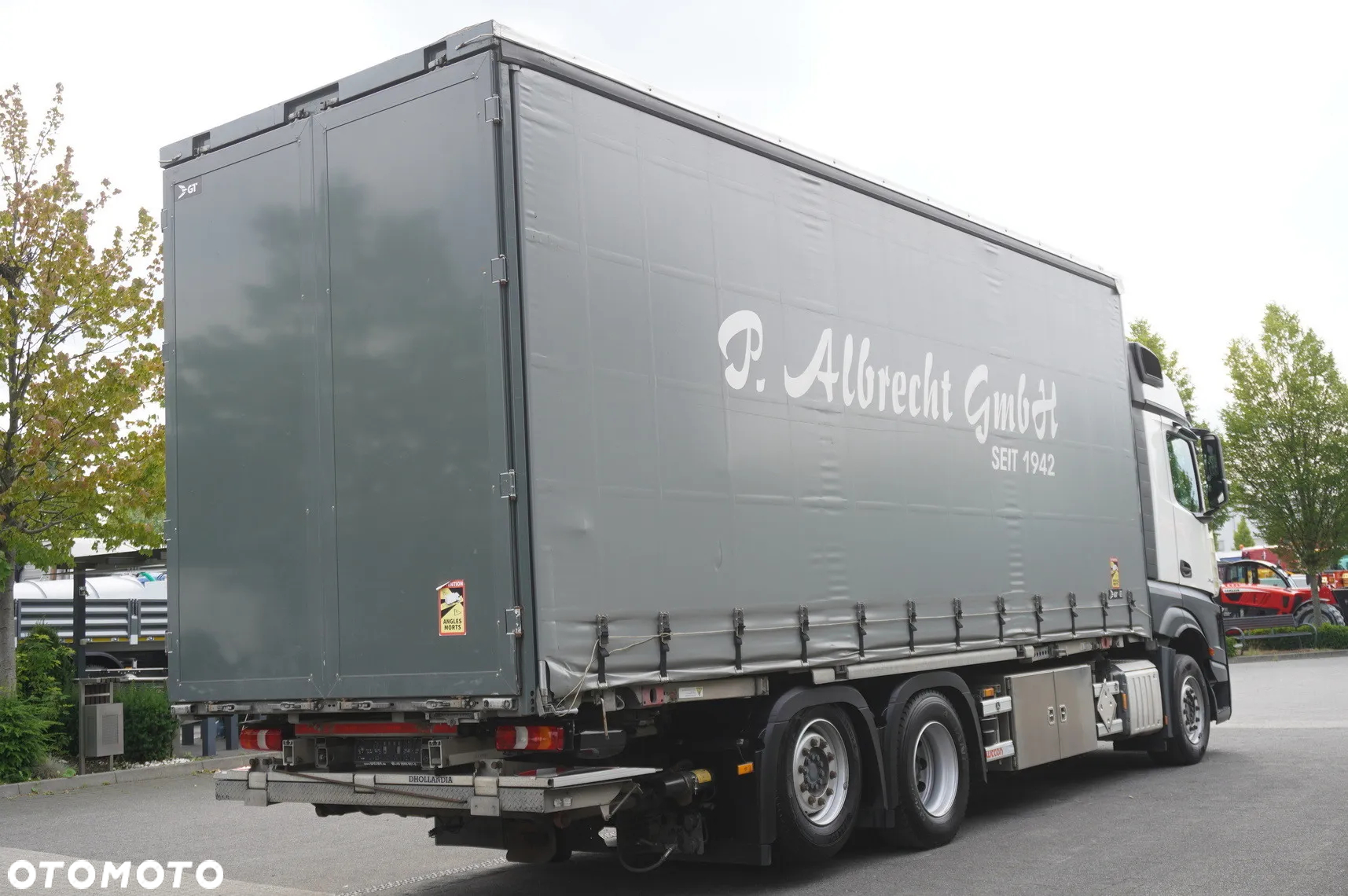 Mercedes-Benz Actros 2545 MP5 / BIG cab / Curtainsider 19 EPAL - 5