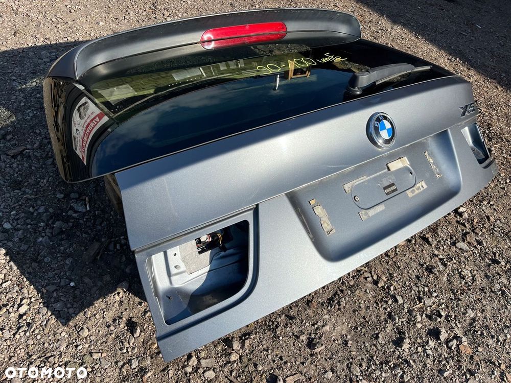 Klapa bagaznika szyba tyl STOP A52/7 SPACEGRAU BMW E70 X5 ORG LAKIER - 2