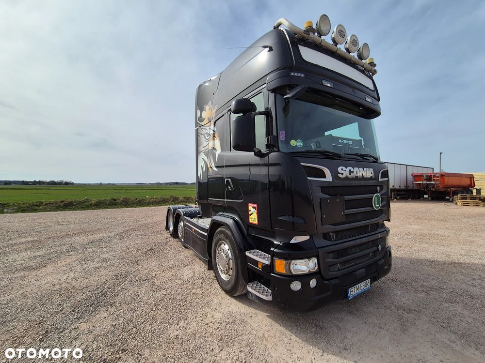 Scania SCANIA R580 V8 / 6x2/4 Środkowa Oś SKRĘTNA - 38