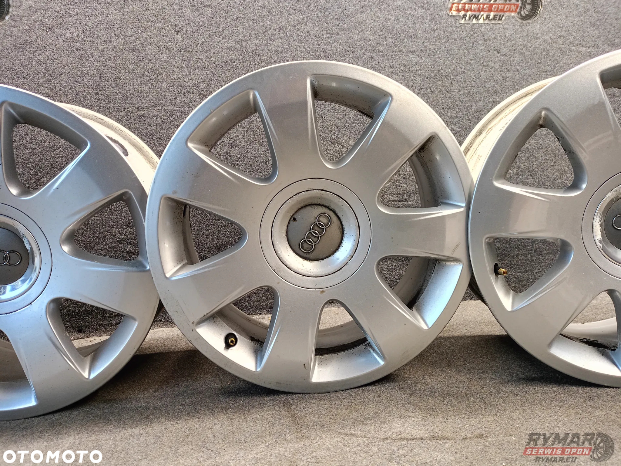 ŚLĄSK ALUFELGI 7X16" 5x112 ET42 OE AUDI SEAT SKODA VW KOMPLET ORYGINAŁ - 4