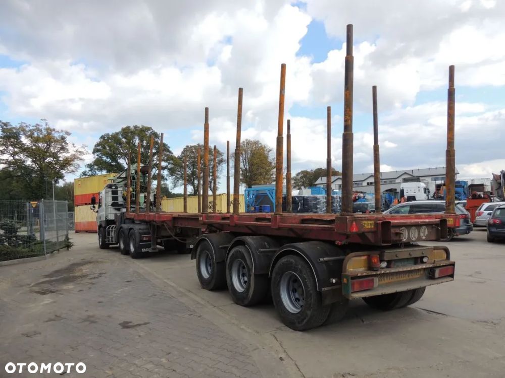 Inny Friederich S3EDP Naczepa do przewozu drewna - 3