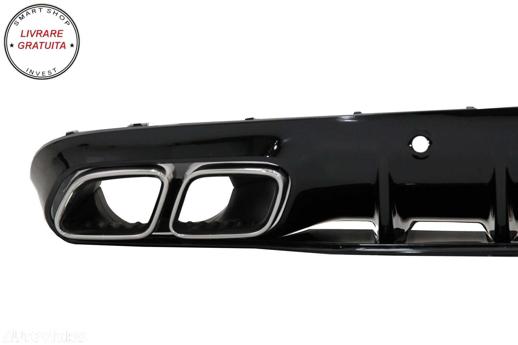 Difuzor Bara Spate MERCEDES C-Class C205 A205 Coupe Cabriolet (2014-2019) Facelift- livrare gratuita - 6