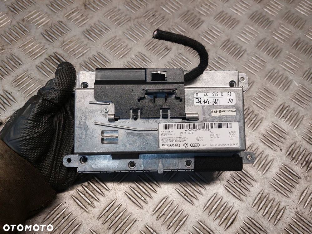 WYŚWIETLACZ AUDI A6 C6 4F0919603B - 2