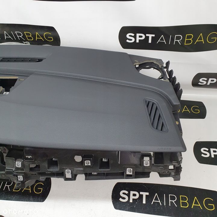 AUDI Q8 DESKA ROZDZIELCZA KONSOLA KOKPIT PULPIT PODUSZKI AIRBAG AIR BAG PASY KIT SET - 5