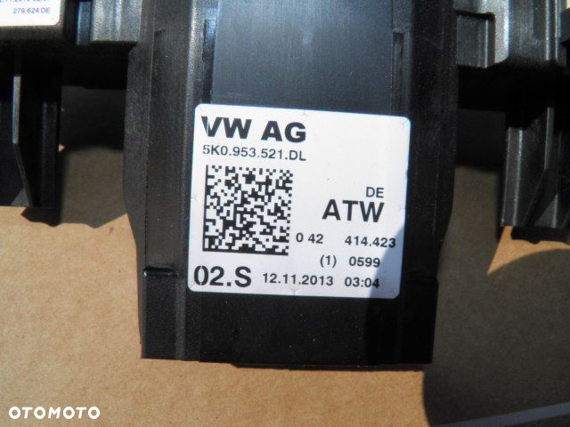MANETKA PRZEŁĄCZNIK VW CADDY III LIFT 5K0953521DL - 5