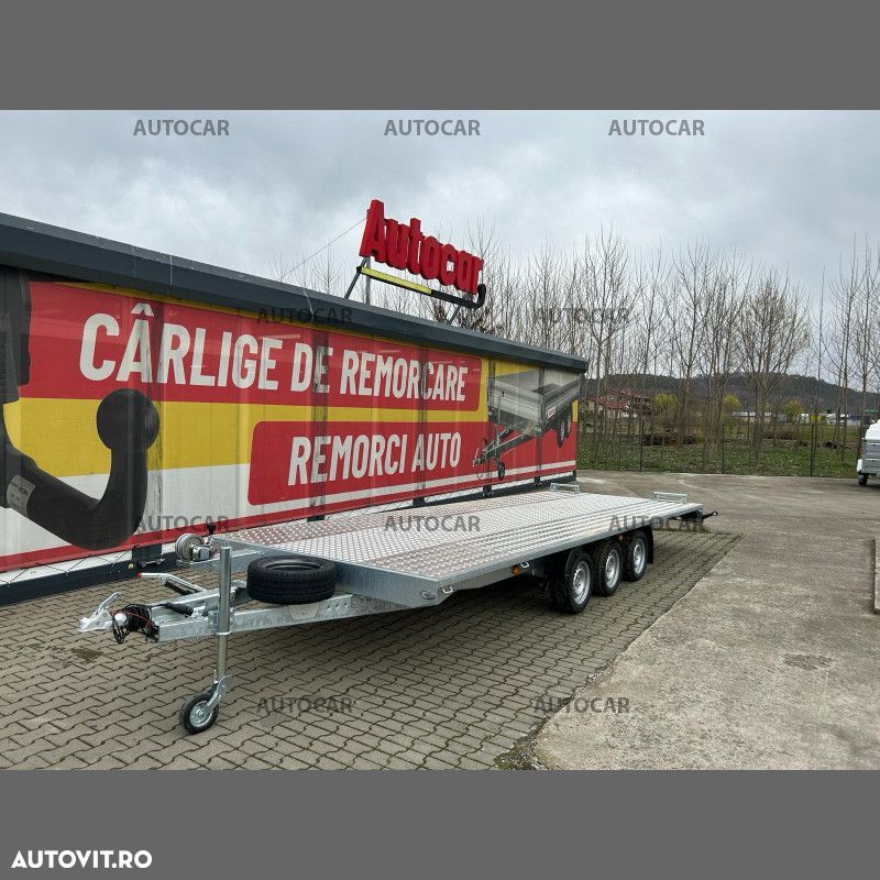Autocar Platforma auto dreapta Mars  5,5x2.1m 3500 kg 3 axe 195/50R13C - 1