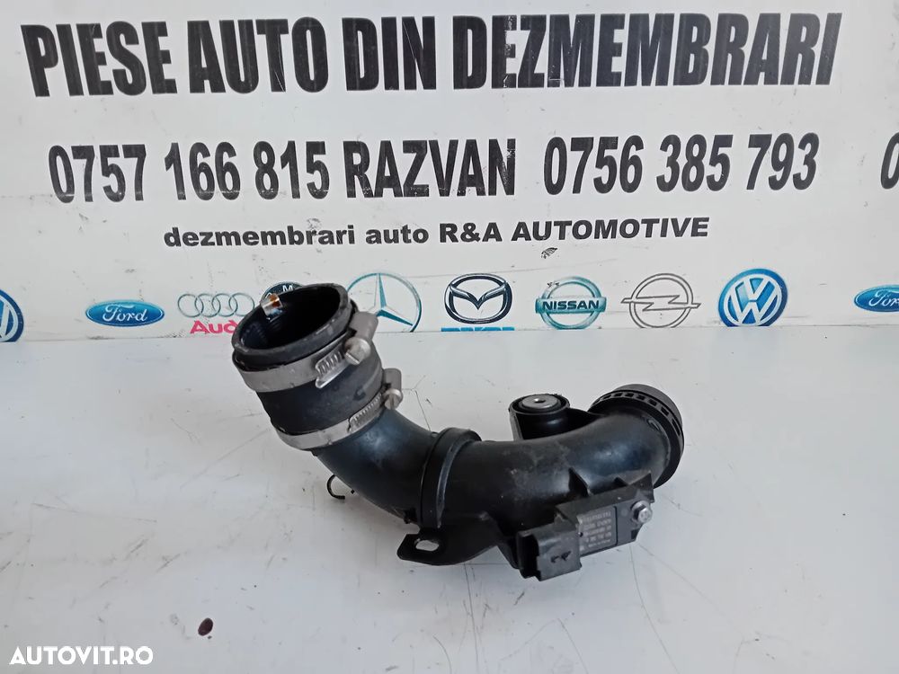 Tubulatura Intercooler Senzor Presiune Gaze Citroen Peugeot Opel 1.2 Benzina HN05 Cod 9812736080 - Dezmembrari Auto Arad - 4