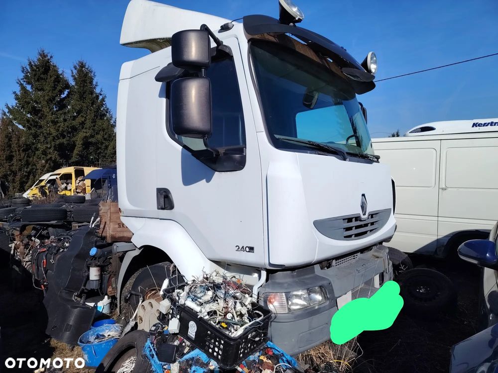 kabina zderzak rama renault midlum 07r  czesci - 3
