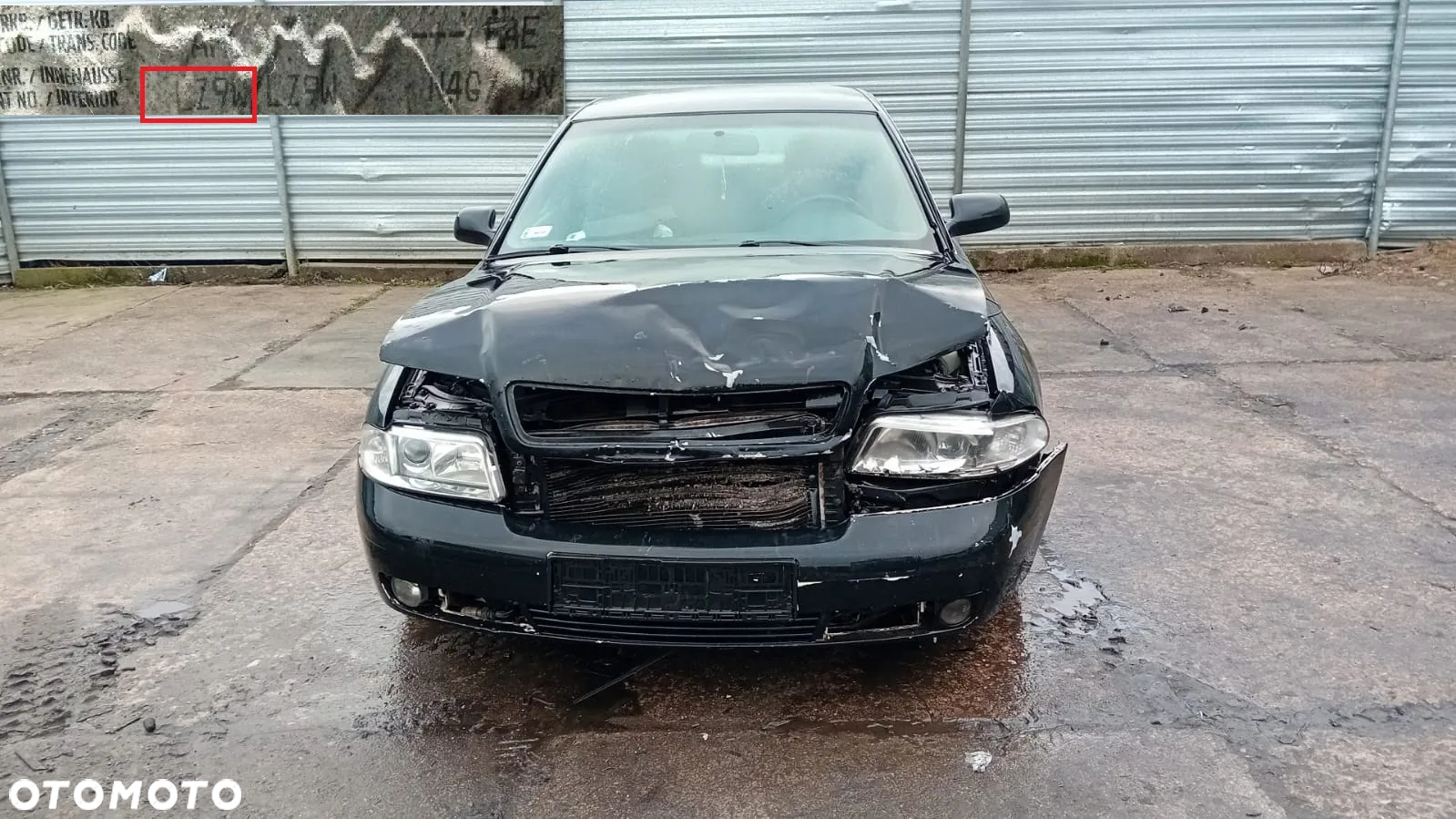 TYLKO CZĘŚCI Audi a4 b5 FL 2.4 v6 AML 165KM 121kW 99r-01r sedan Lakier LZ9W - 2