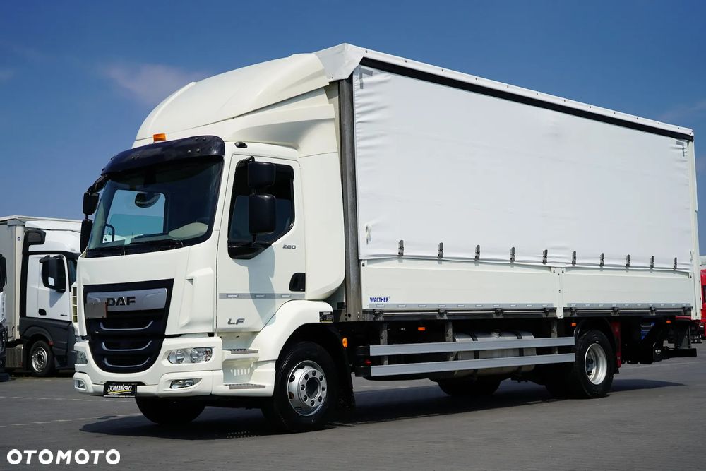 DAF LF / 260 / E 6 / ACC / BURTOFIRANKA + WINDA / ŁAD. 8 975 KG / 18 PALET - 22
