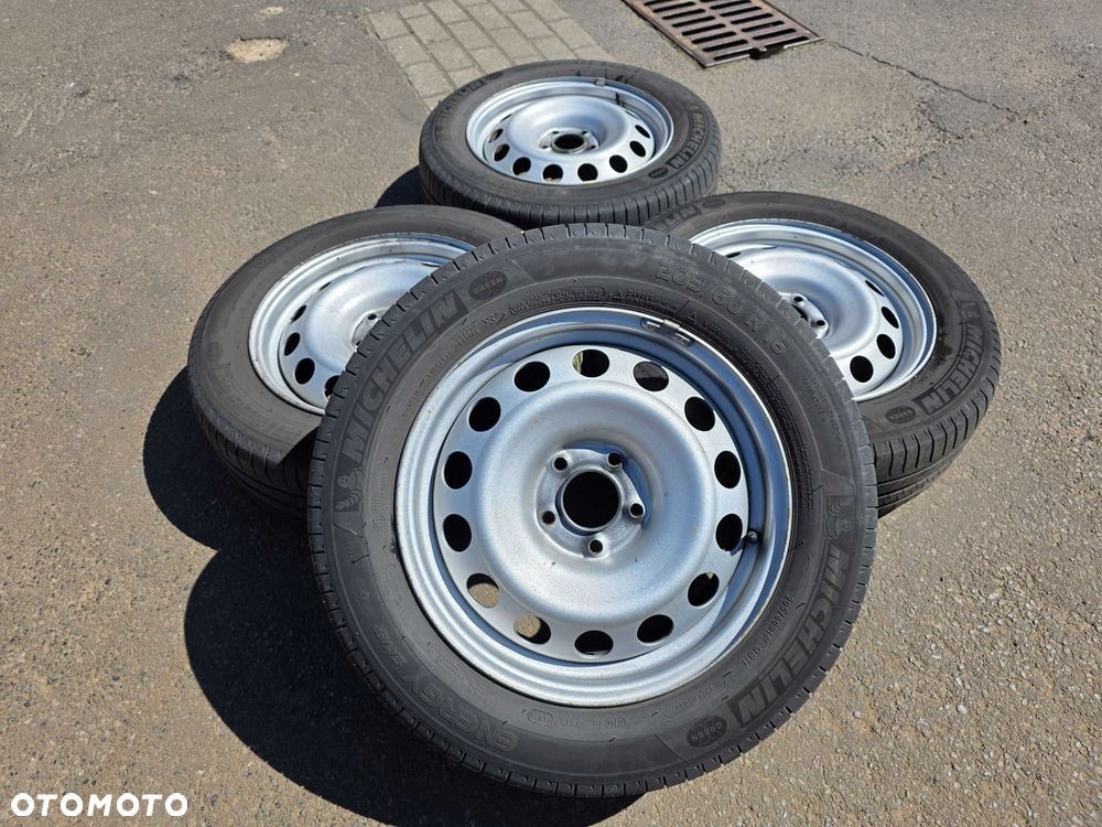 [L59] Koła stalowe lato Peugeot Partner 16 cali 5x108 ET47 R16 205/60 2020r Citroen - 1