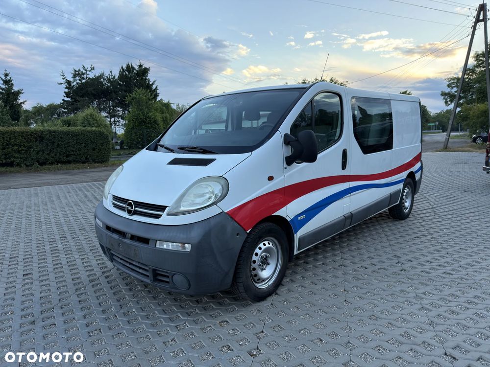 Renault Trafic 2.5 Diesel Brygadówka L2H1 Long Długi 6 Osobowy Gwarancja Kredyt - 4