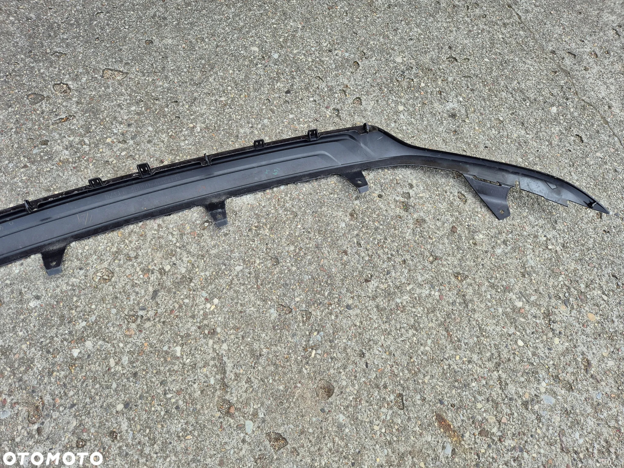 Lexus RX IV lifting 19- spoiler dokładka zderzak przedni - 4
