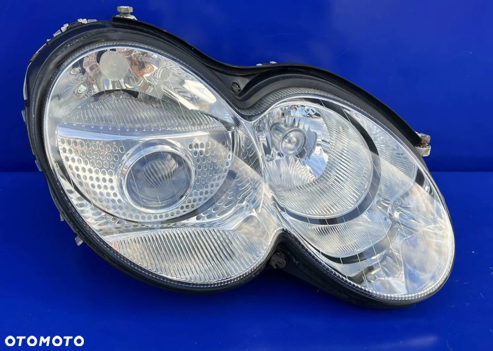 Reflektory bixenon komplet lampa prawa lewa reflektor prawy+lewy stan BDB Mercedes SL R230 SL500 Europa - 11