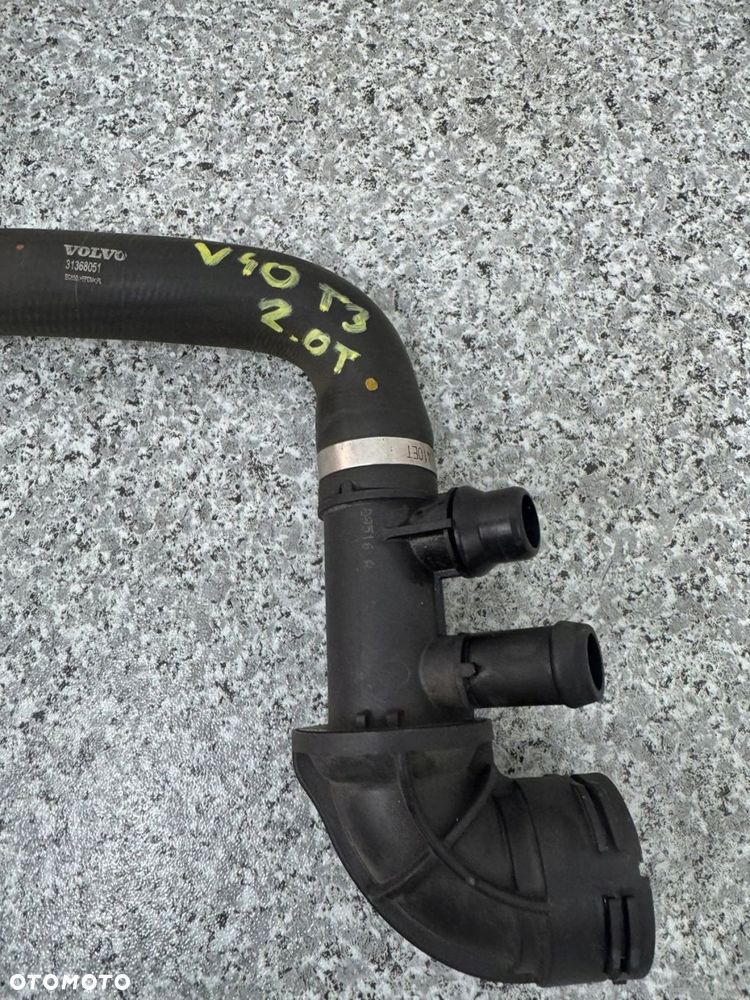 przewód wąż chłodnicy wody volvo v40 ii 2012-2018 2.0 t3 31368051 - 4
