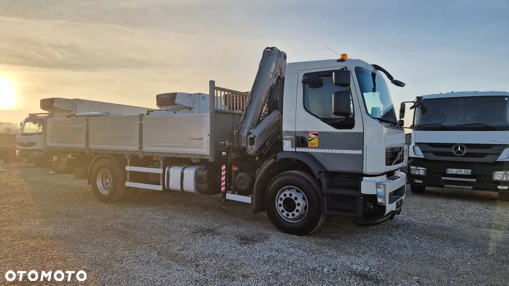 Volvo FE 260 4x2 Hds HIAB 122/11m/Pilot Skrzynia 6m - 5