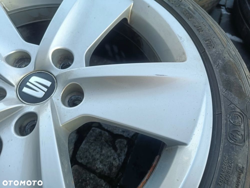 Felgi Aluminiowe 17 Seat Leon 5x112 7,5Jx17 H2 ET51 Skoda VW Audi 5F0601025B - 20