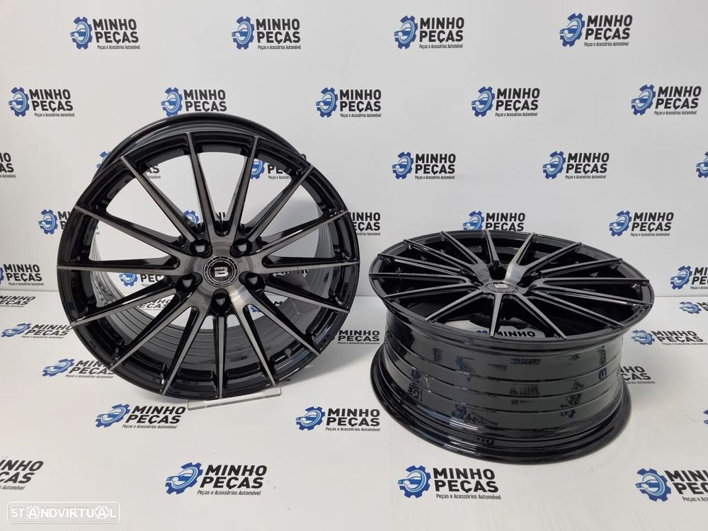 Jantes BUTZI Rider em 19 (5x120) Preto Face Brushed - 4